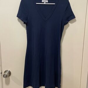 Michael Stars Deep Blue V-Neck Dress